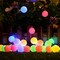 49ft Outdoor Christmas Garden Solar Globe String Lights